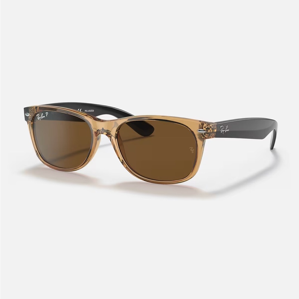 Ray Ban Wayfarer Bicolor Polorized Polished Honey MODEL CODE RB2132 945/57 55-18